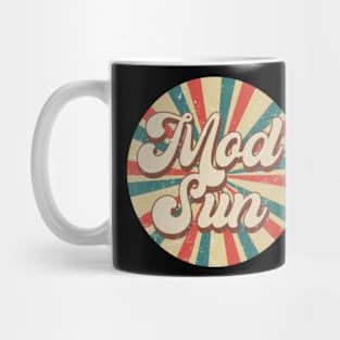 Circle Design Mod Proud Name Birthday 70s 80s 90s Mug